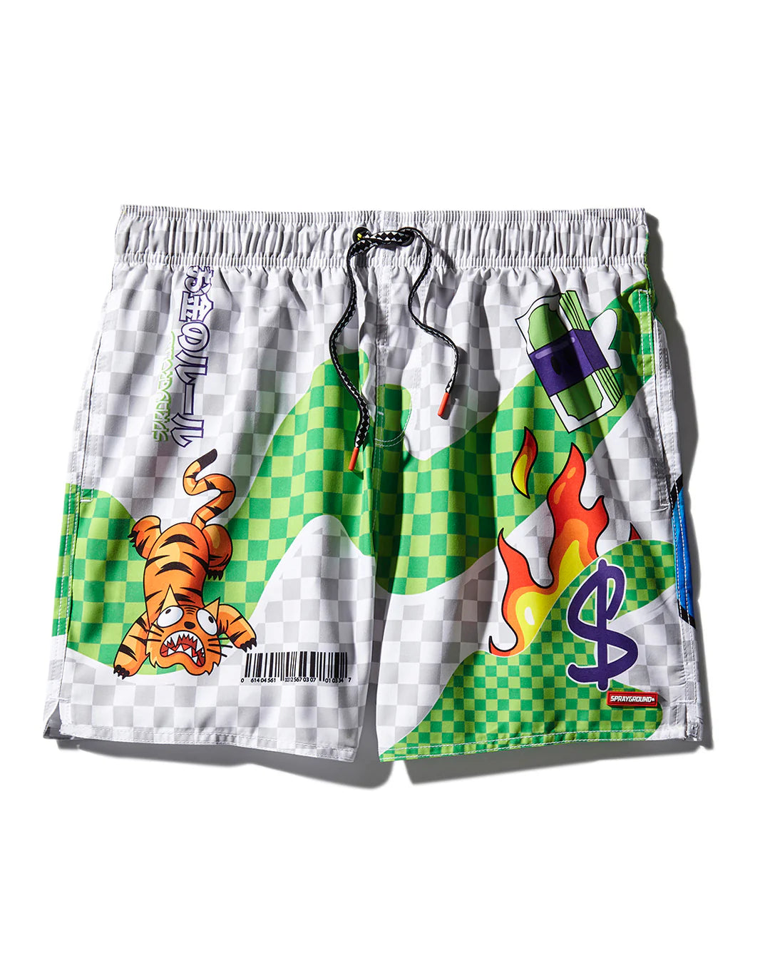 WTF ART SHOTO SWIM TRUNKS