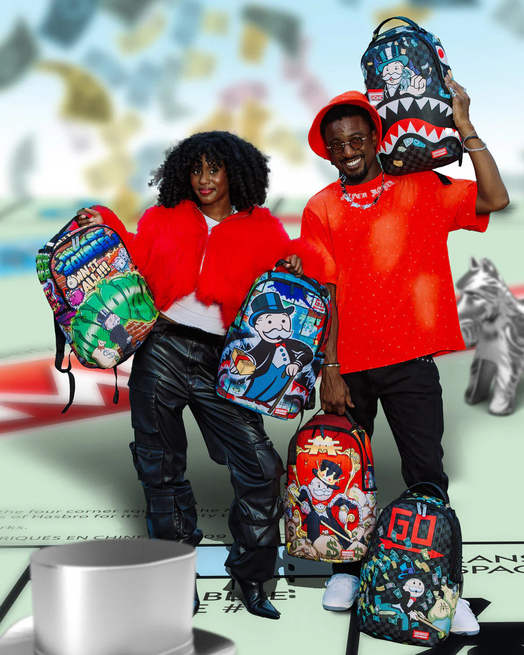 MONOPOLY GRAFFITI GOLD RUSH DLXR BACKPACK - Image 11