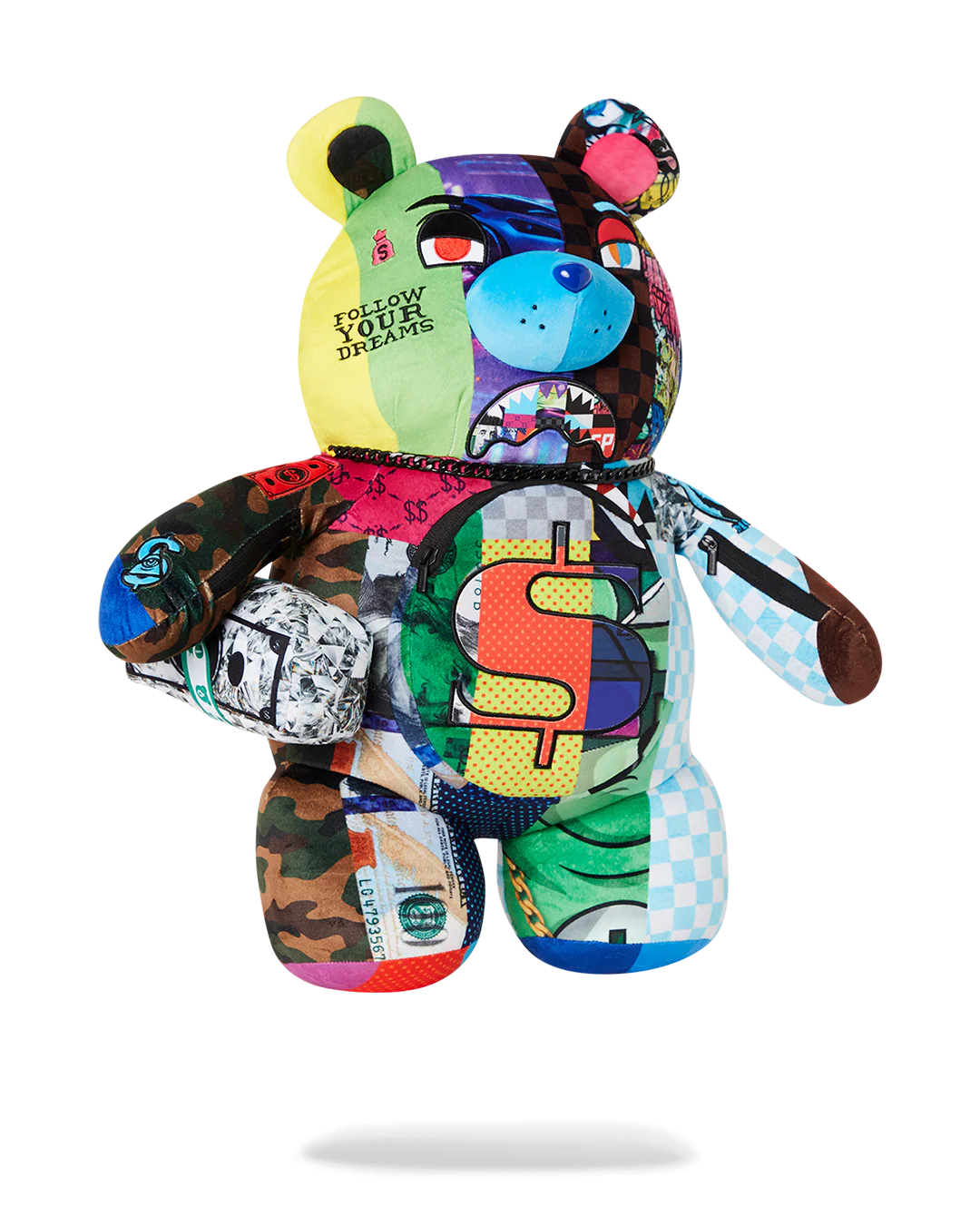 SHARK MASTERPIECES MONEYBEAR TEDDYBEAR BACKPACK - Image 12