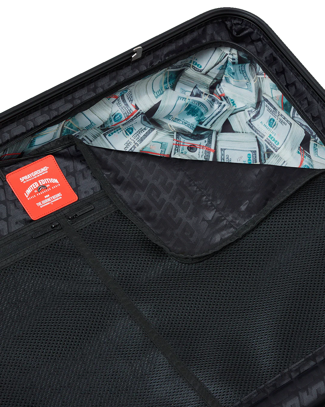 REALITY CHECK SHARKITECTURE FULL-SIZE JETBLACK LUGGAGE (GUNMETAL HARDWARE) - Image 15