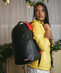 Alternative view of EMBOSSED SHARK TRAVELER BACKPACK (DLXV)