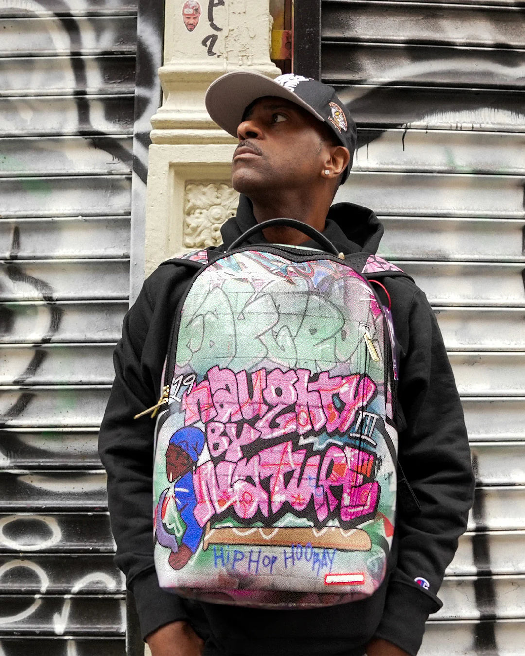 NAUGHTY BY NATURE HIP HOP HOORAY 30TH ANNIVERSARY COLLAB BACKPACK - Image 4