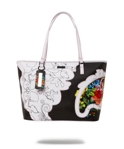 THE FLORAL CUT TOTE