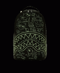 GLOW THE SPACE BACKPACK (GLOW IN THE DARK EFFECT)
