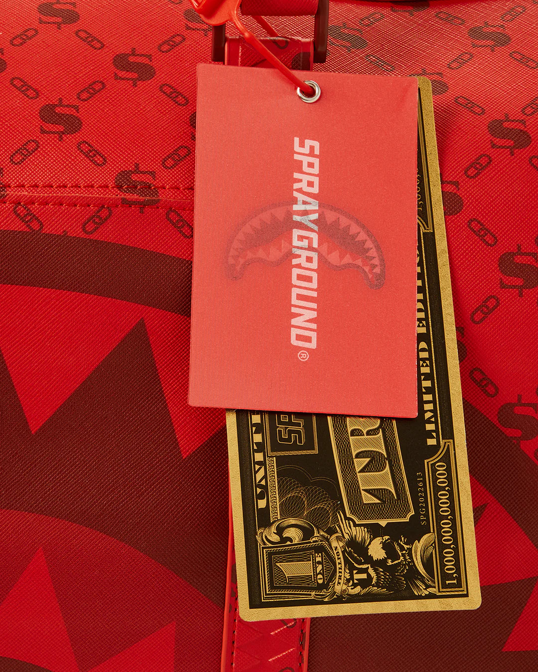 MONEY PATTERN BRICK DUFFLE - Image 13