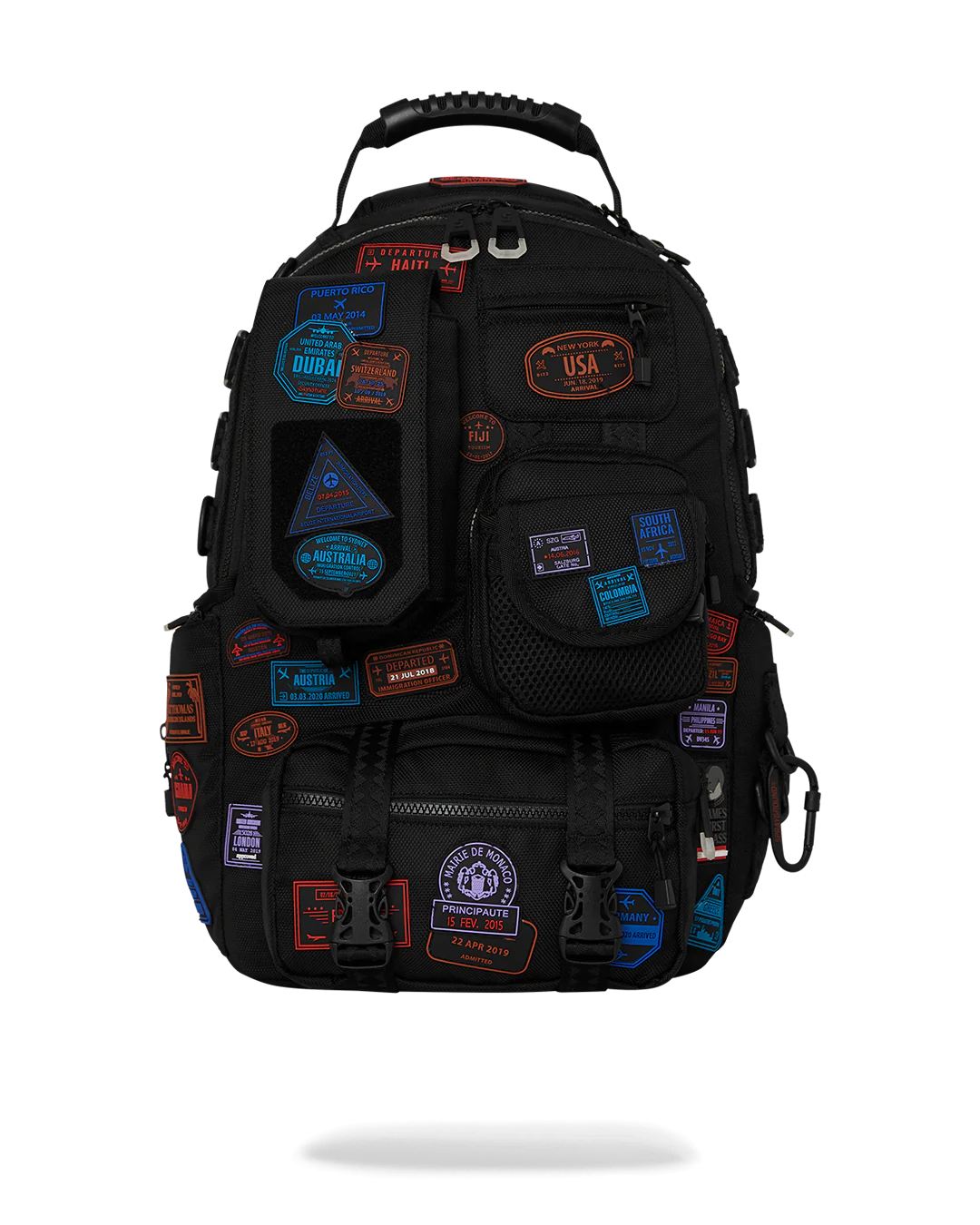 JAMES FIRST CLASS I GOT THESE STAMPS BACKPACK