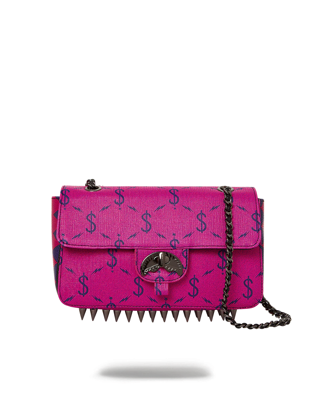 $NAPDRAGON GOLD CHAIN SHARK HANDBAG