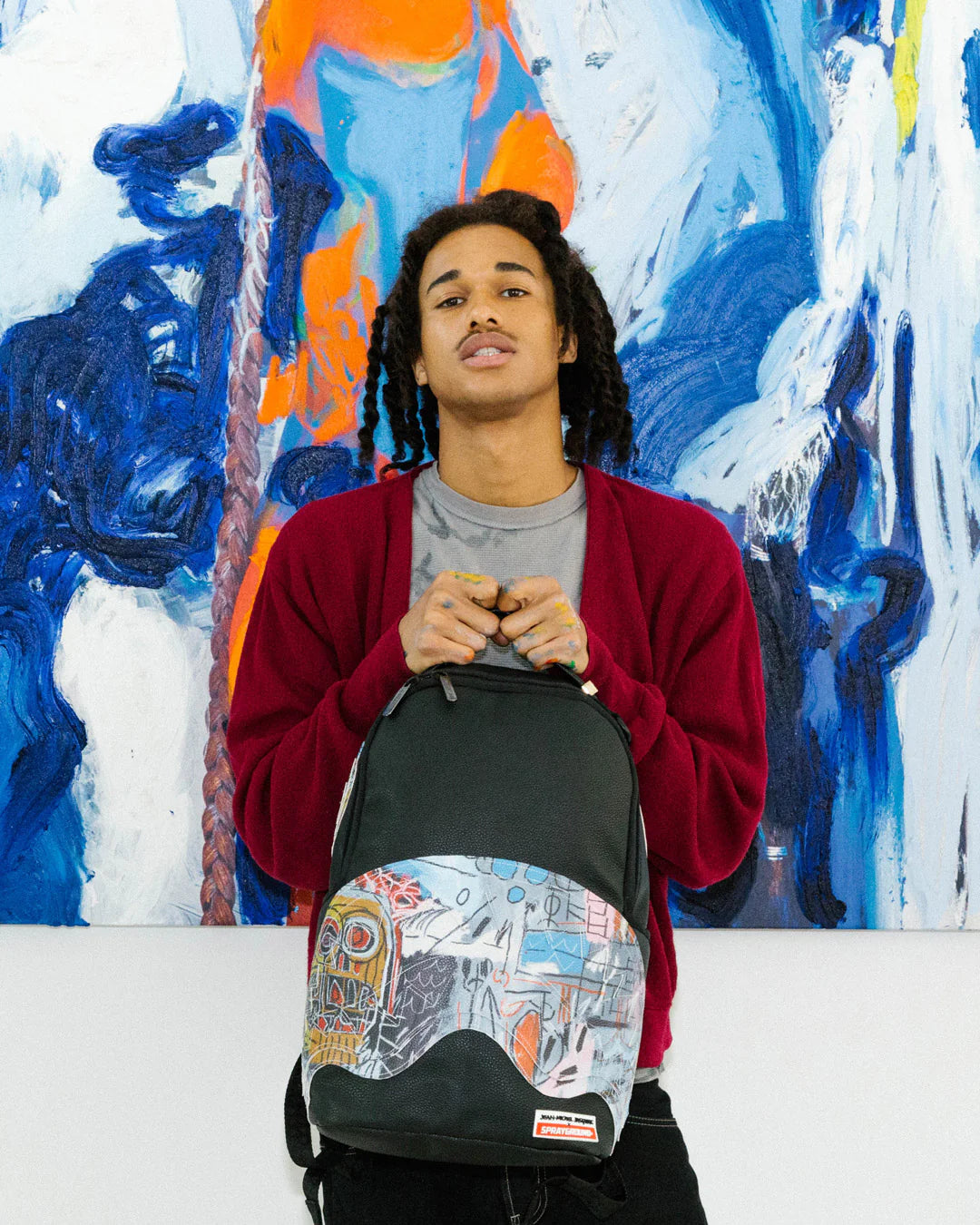 OFFICIAL BASQUIAT UNTITLED 1982 BACKPACK (DLXV) - Image 3
