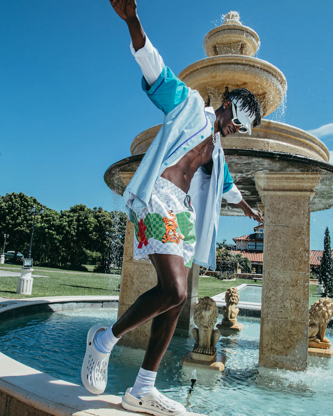 WTF ART SHOTO SWIM TRUNKS - Image 8