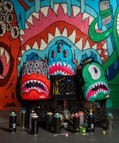 Alternative view of JORGE RODRIGUEZ THE ARTIST COLLAB BOB SHARK BACKPACK