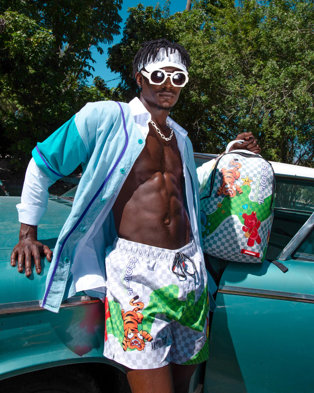 WTF ART SHOTO SWIM TRUNKS - Image 10
