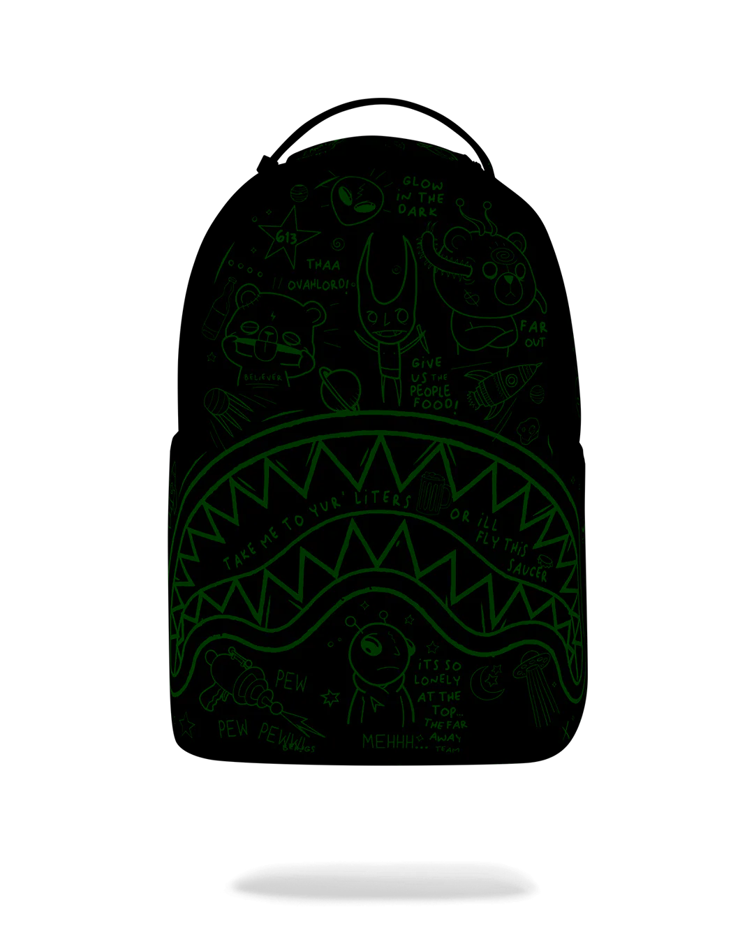 GLOW THE SPACE BACKPACK (GLOW IN THE DARK EFFECT) - Image 3