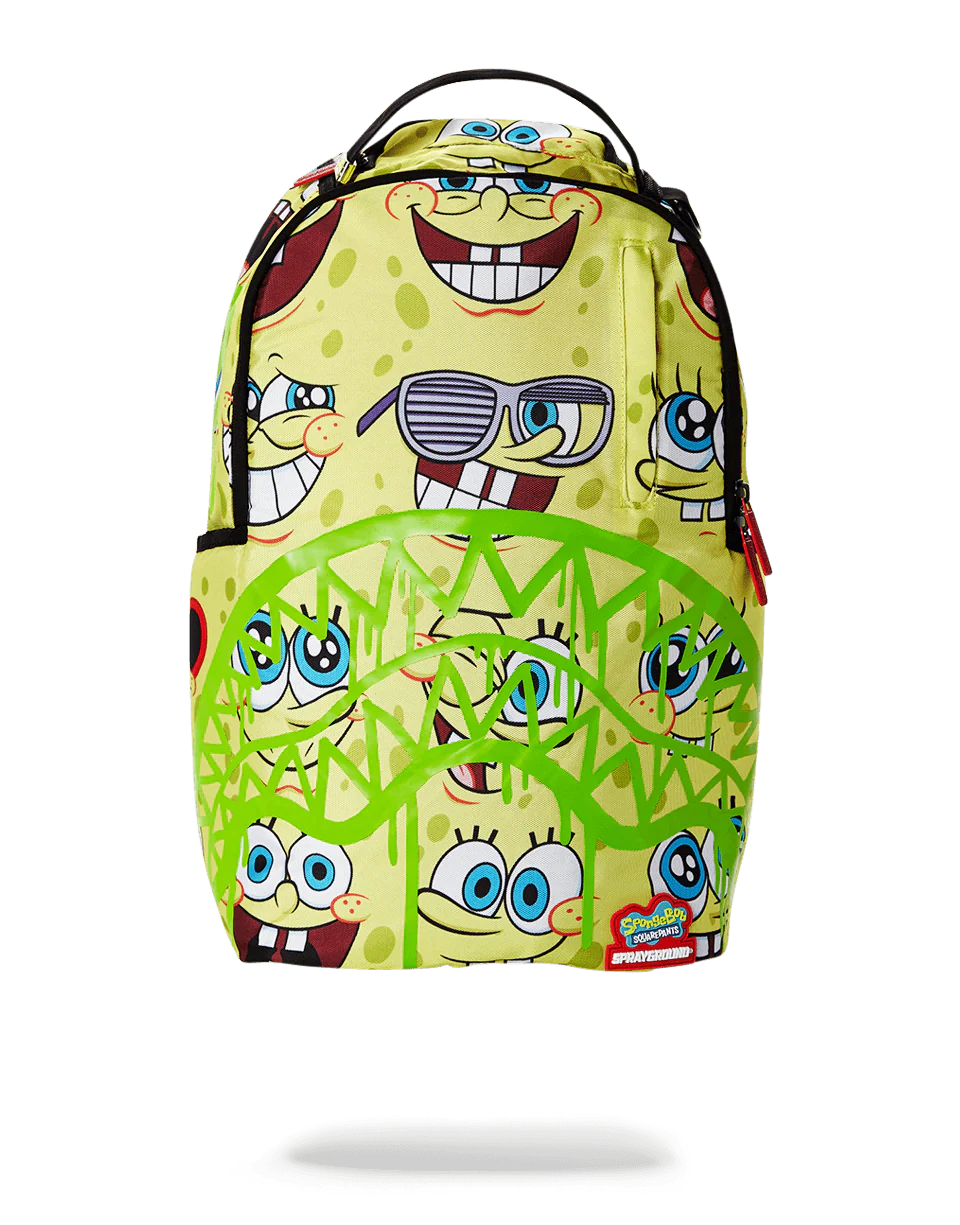 SPONGEBOB SPRAYPAINT FACE PATTERN