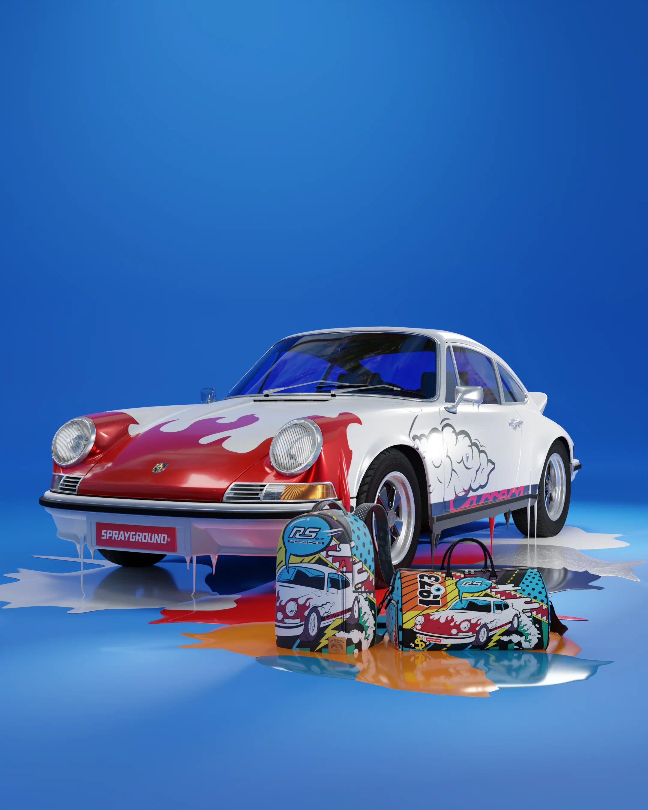 PORSCHE 1972 COLLAB DUFFLE (ONLY 1,911 UNITS MADE) - Image 8