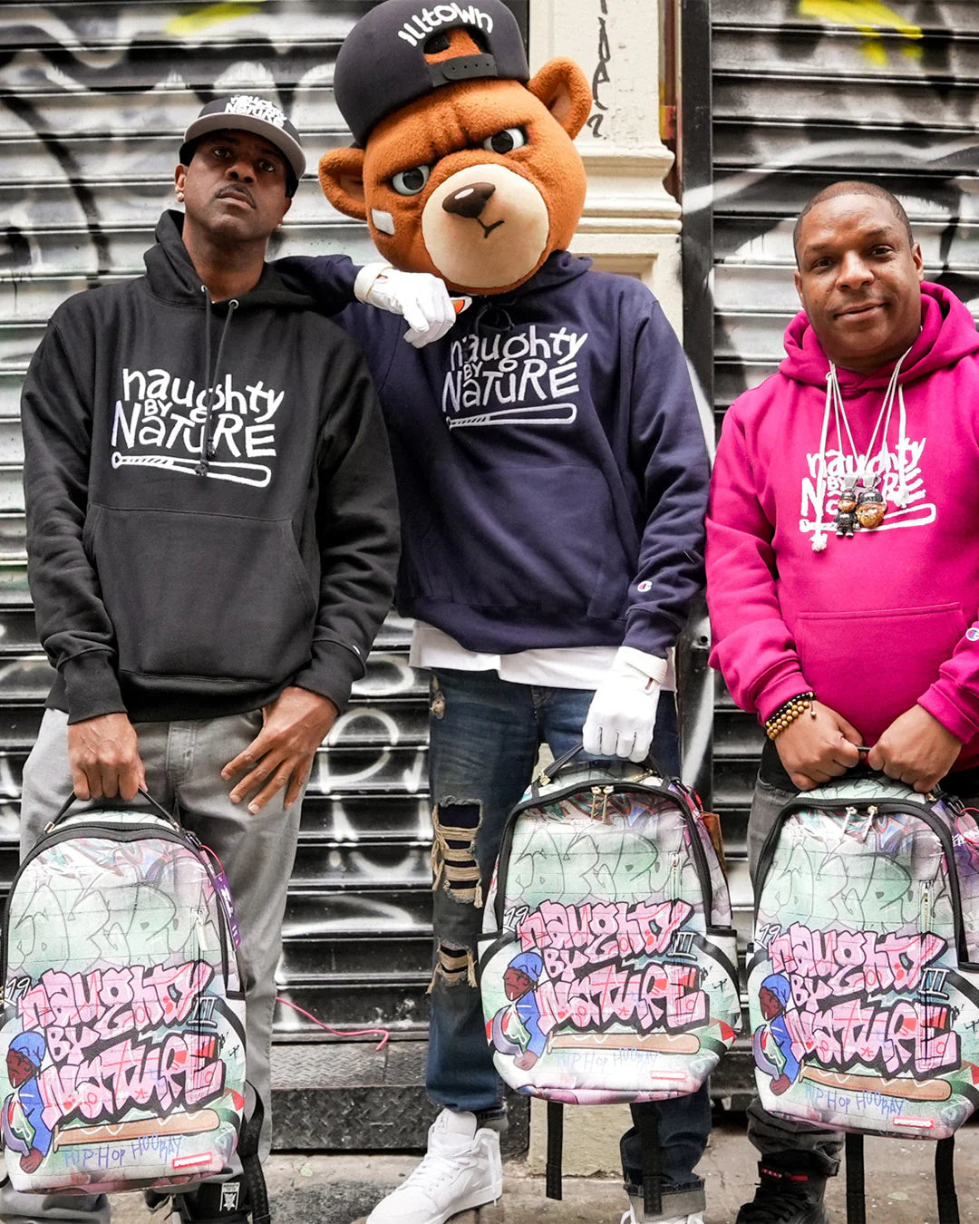 NAUGHTY BY NATURE HIP HOP HOORAY 30TH ANNIVERSARY COLLAB BACKPACK - Image 8