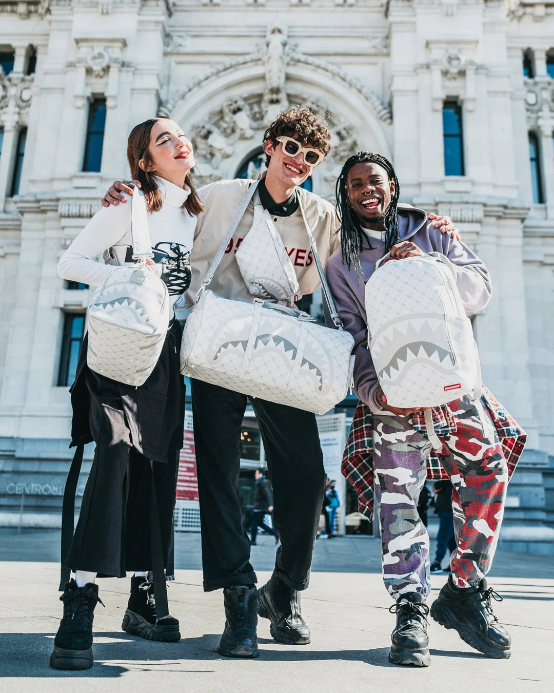 MONEY PATTERN POWDER BACKPACK (DLXV) - Image 14