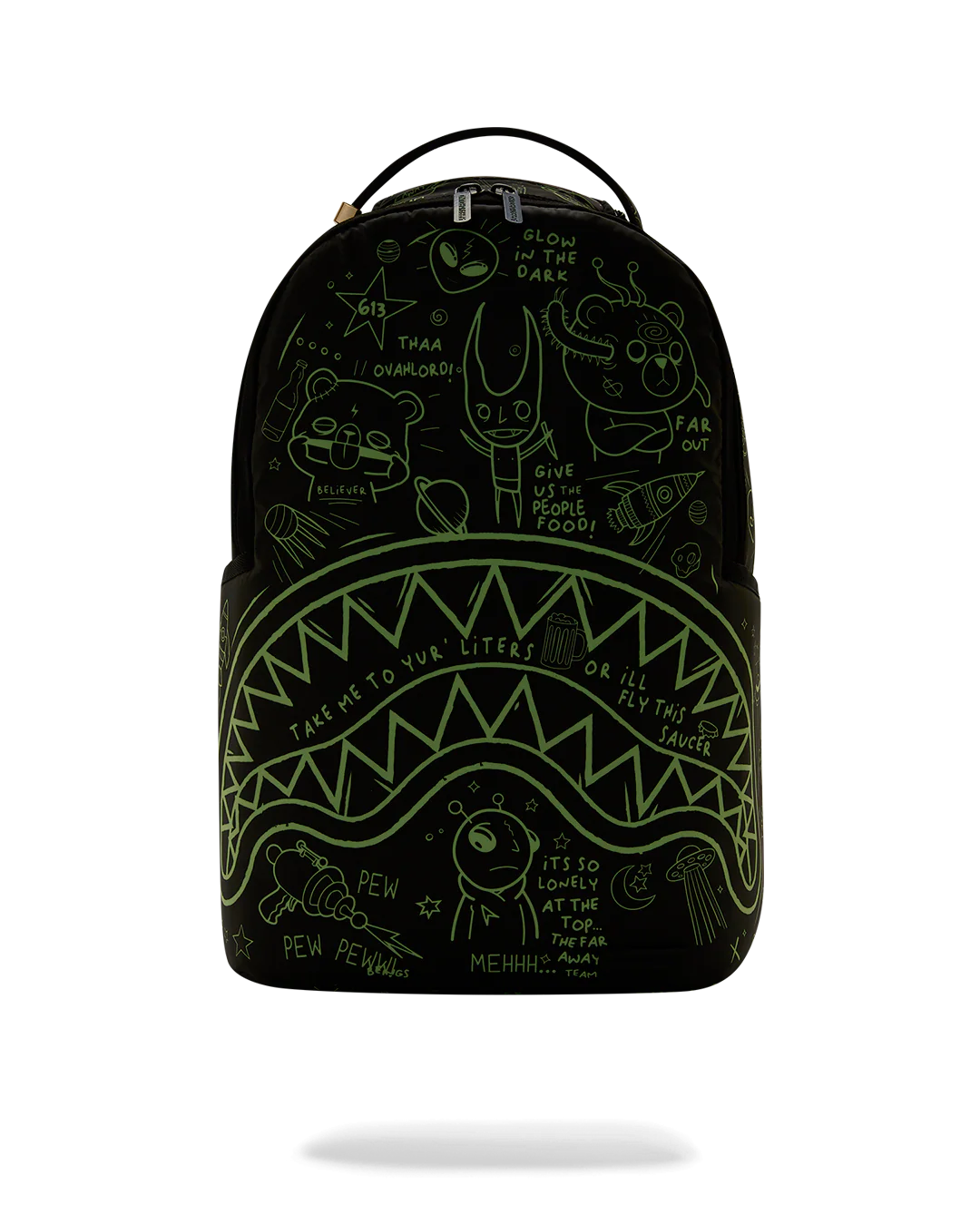 GLOW THE SPACE BACKPACK (GLOW IN THE DARK EFFECT) - Image 2