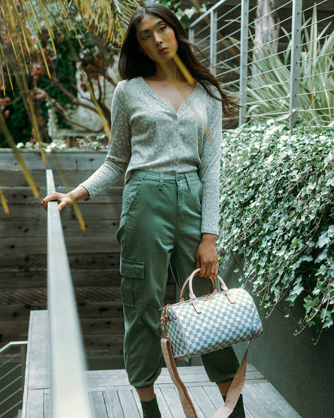 ROSE ALL DAY LA PALAIS MINI DUFFLE - Image 19