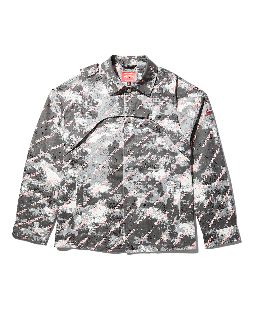 DOUBLE YOKE SNAP FRONT JACKET (GREY)