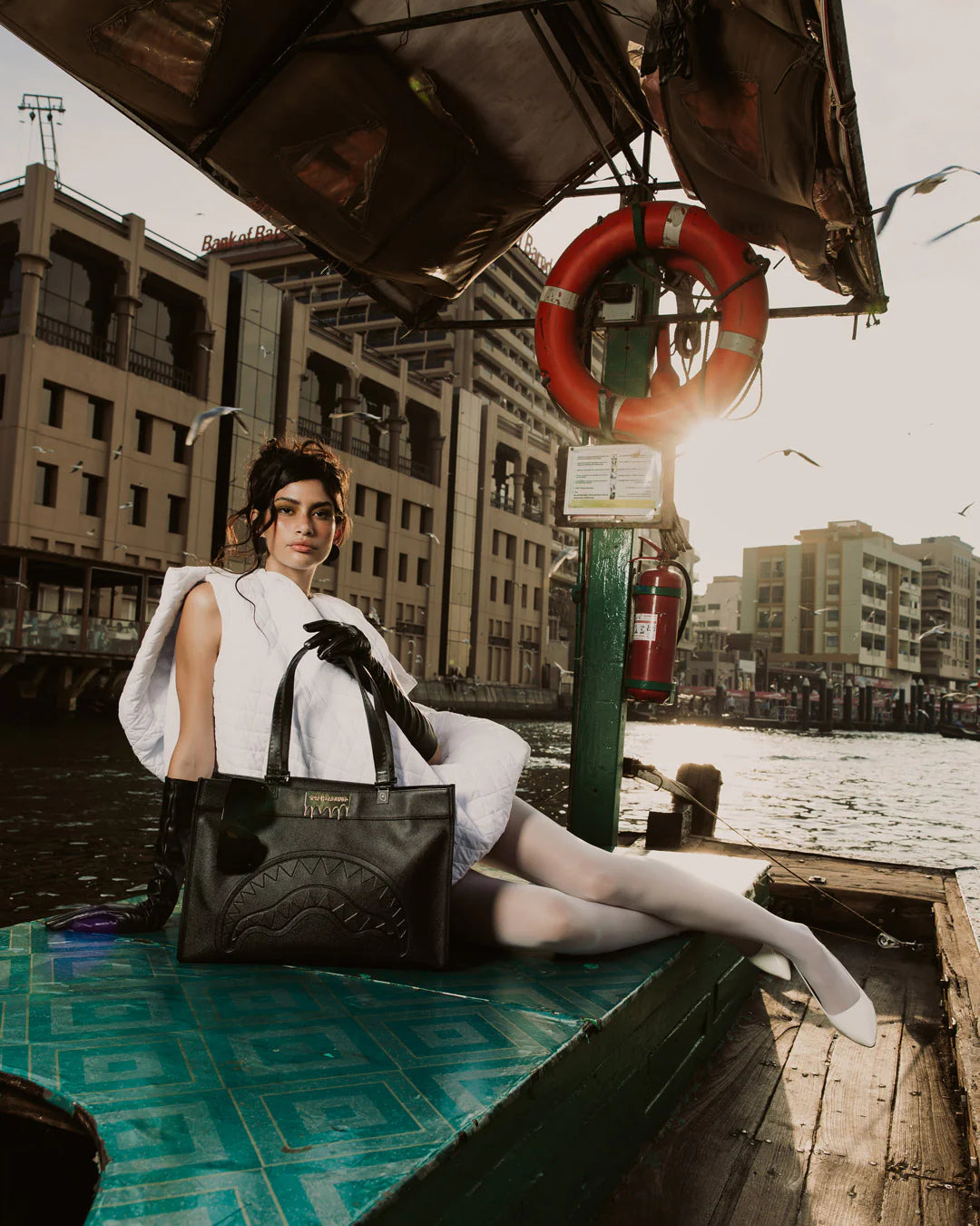 GOLD BRICK DRIP TORTUGA TOTE - Image 10