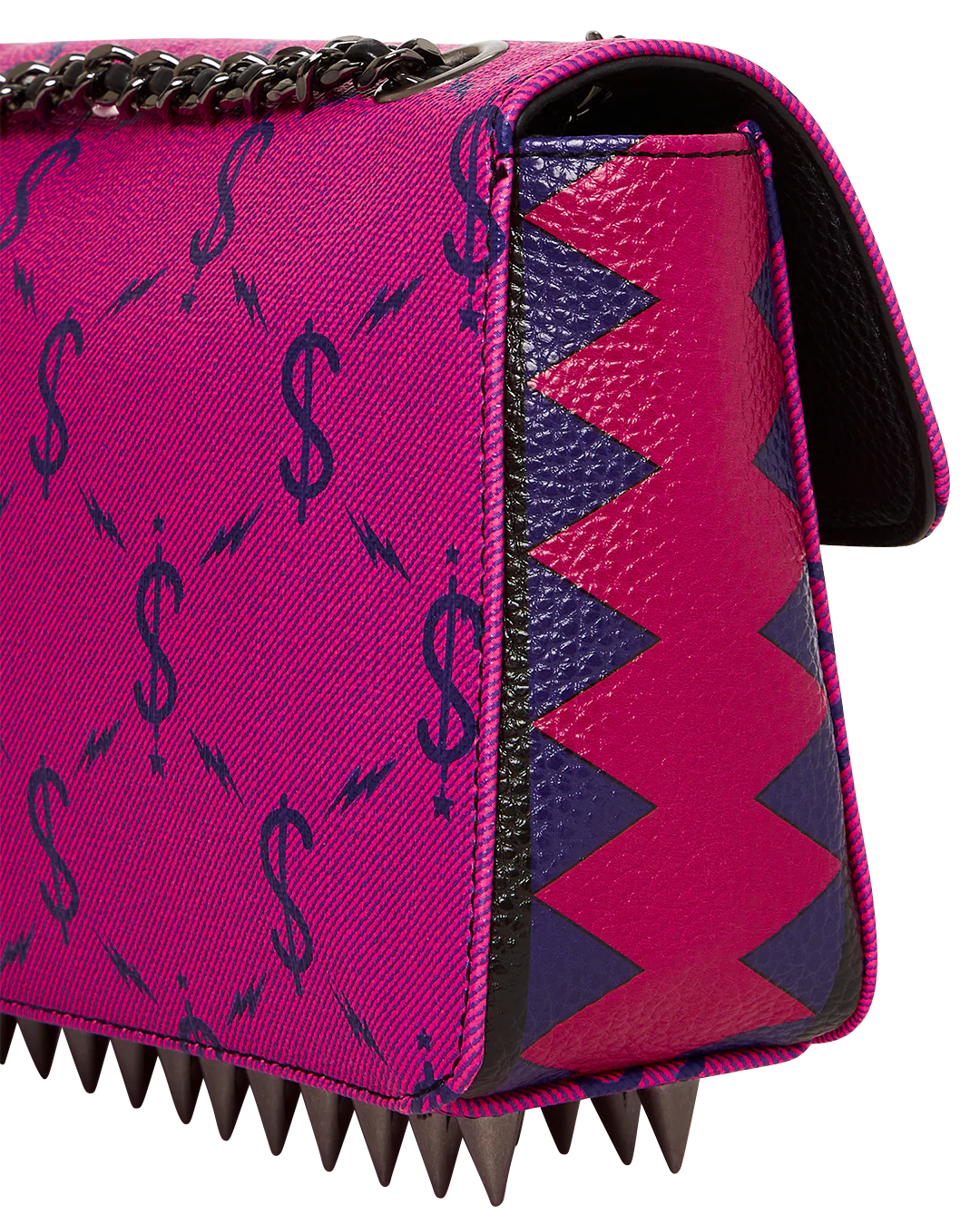 $NAPDRAGON GOLD CHAIN SHARK HANDBAG - Image 11