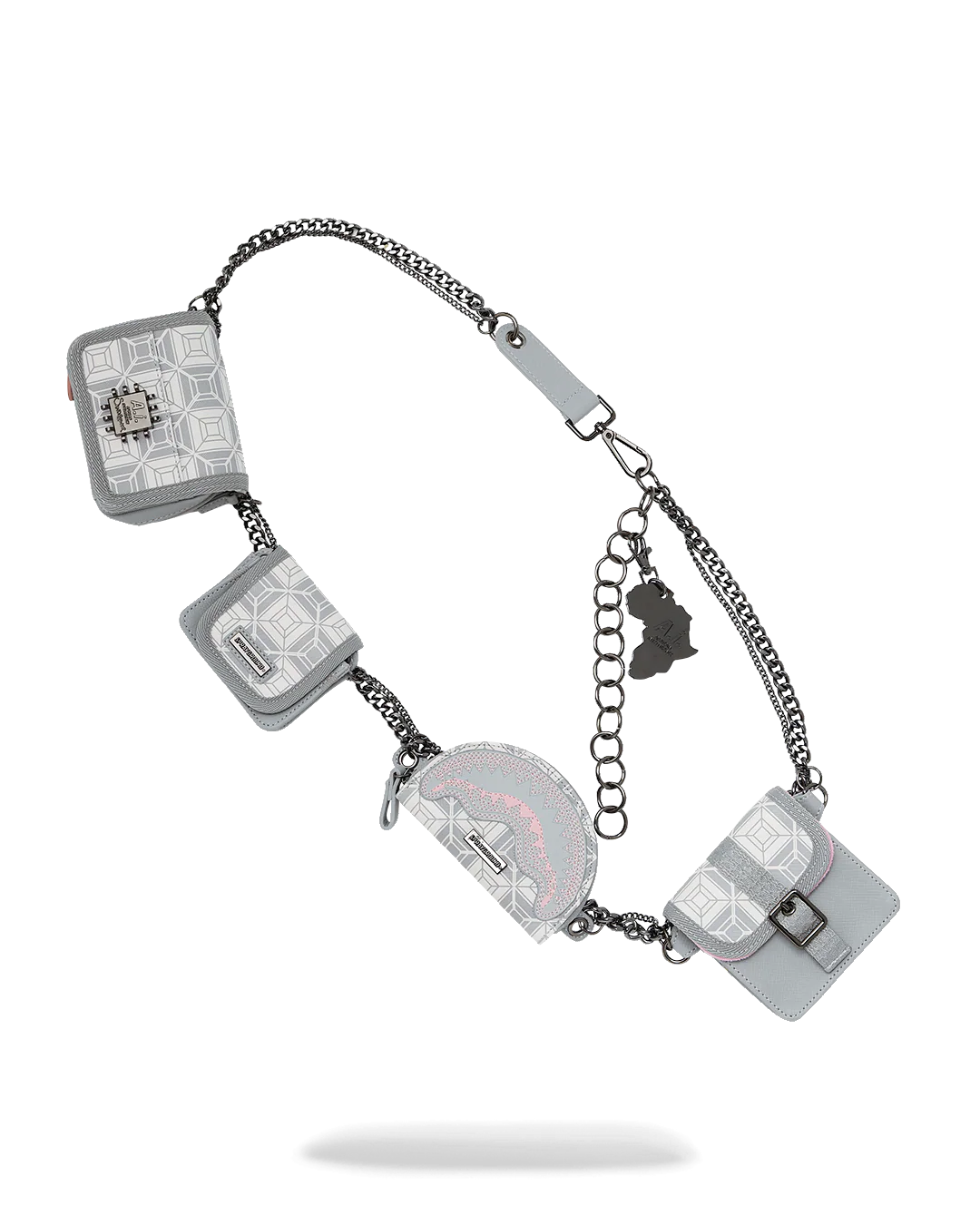 A.I.8 AFRICAN INTELLIGENCE BOOKED & BUSY CHARM WAISTBELT