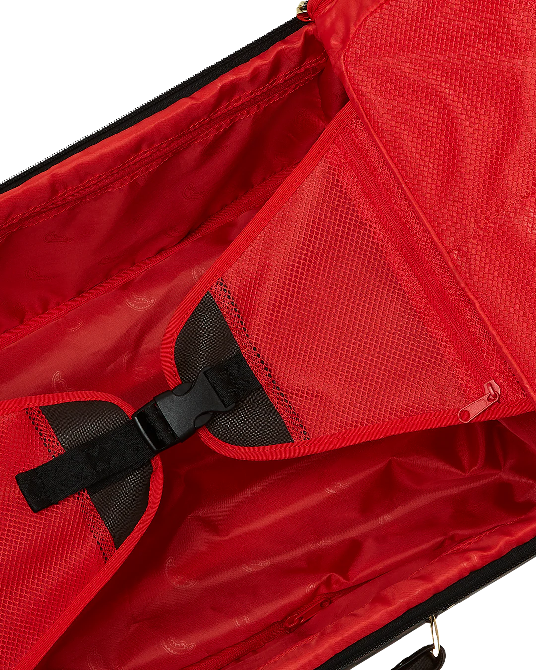 EXTERIOR GOLD ZIP POCKET SHARKS IN PARIS JETSETTER CARRY-ON LUGGAGE - Image 5