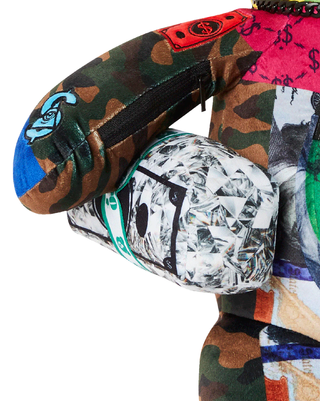 SHARK MASTERPIECES MONEYBEAR TEDDYBEAR BACKPACK - Image 9