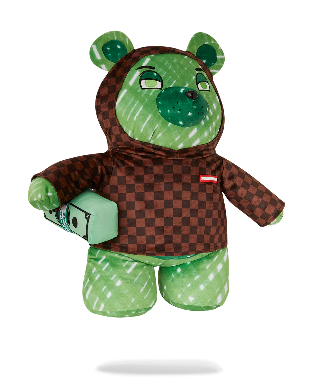 SHARKS IN PARIS FADE AWAY HOODIE MONEYBEAR TEDDYBEAR BACKPACK - Image 3