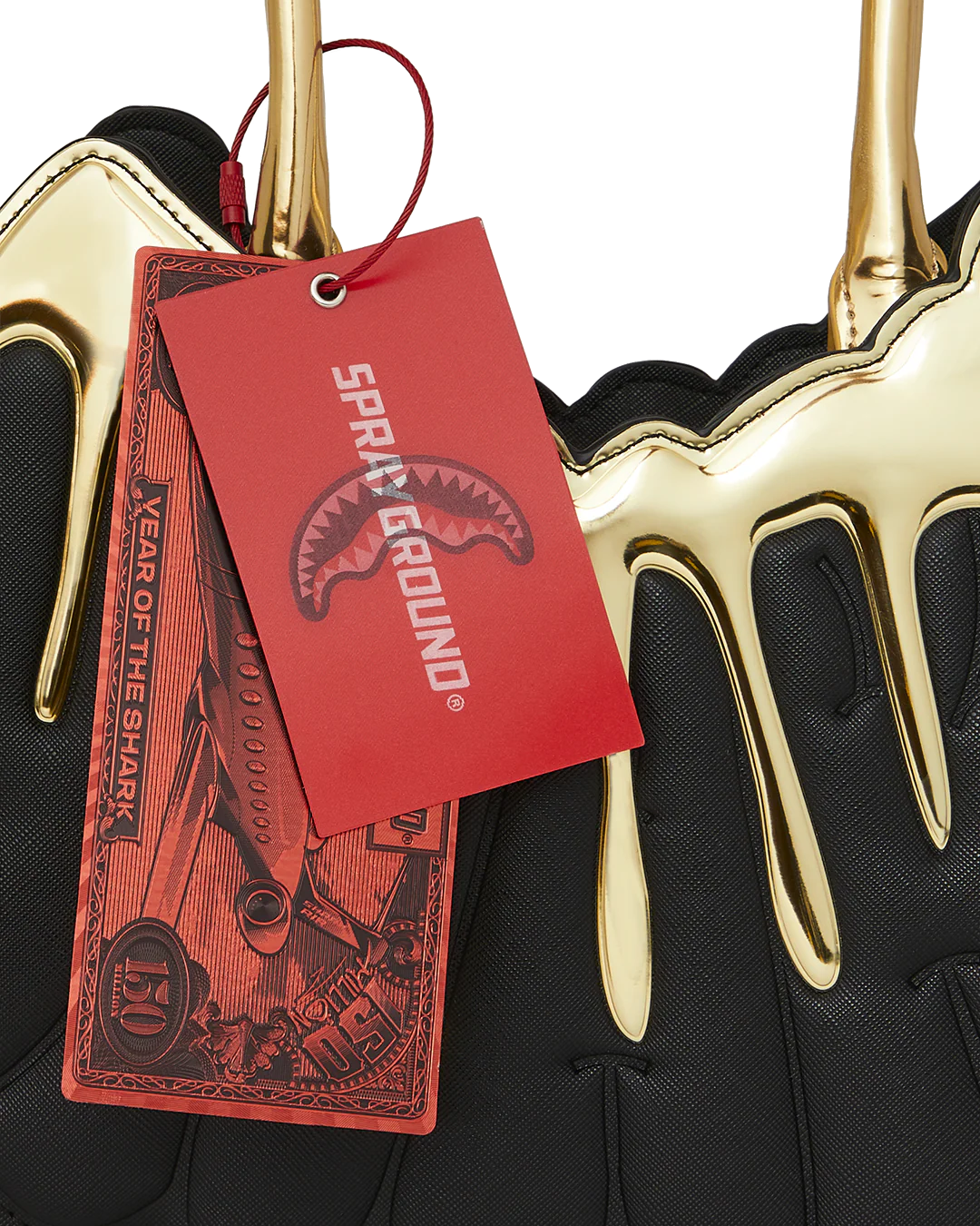 GOLDHEART SHARK DRIP HANDBAG - Image 12