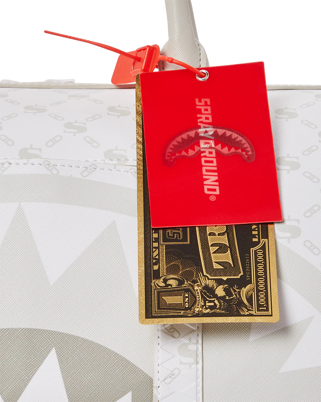 MONEY PATTERN POWDER MINI DUFFLE - Image 14