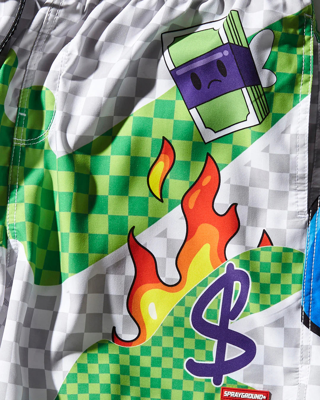 WTF ART SHOTO SWIM TRUNKS - Image 9