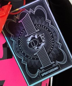 Alternative view of GREEN NEON DRIP BACKPACK (ONE OF ONE)
