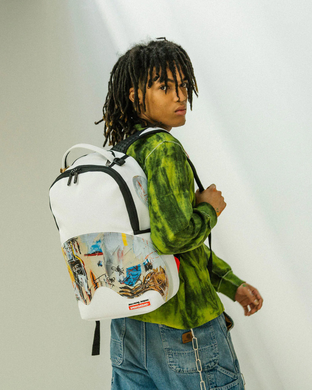 OFFICIAL BASQUIAT ACQUE PERICOLOSE 1981 BACKPACK (DLXV) - Image 6