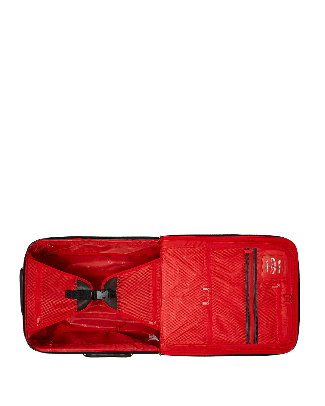 EXTERIOR GOLD ZIP POCKET SHARKS IN PARIS JETSETTER CARRY-ON LUGGAGE - Image 3