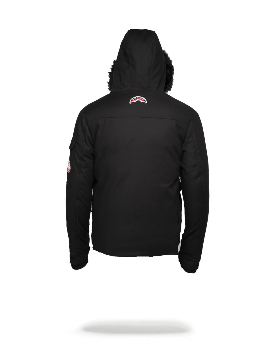 SOLID BLACK CHOPPER JACKET - Image 4