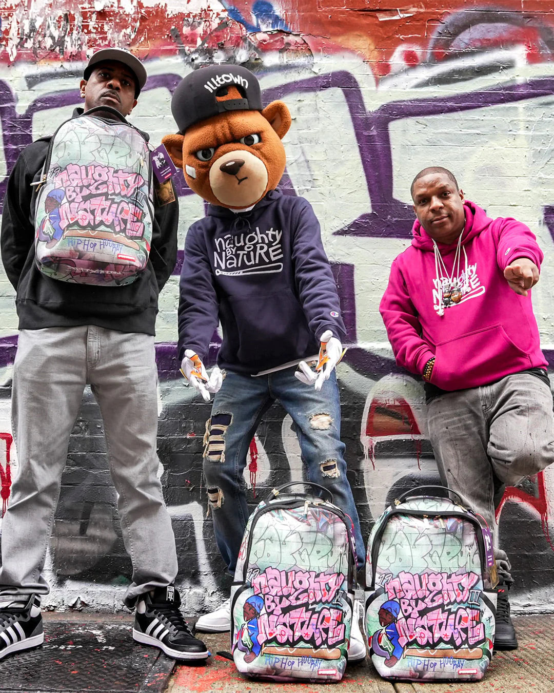 NAUGHTY BY NATURE HIP HOP HOORAY 30TH ANNIVERSARY COLLAB BACKPACK - Image 9