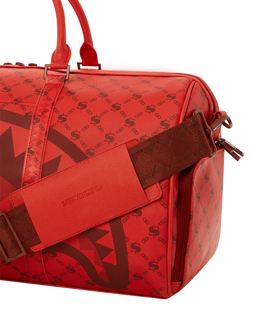 MONEY PATTERN BRICK DUFFLE - Image 9