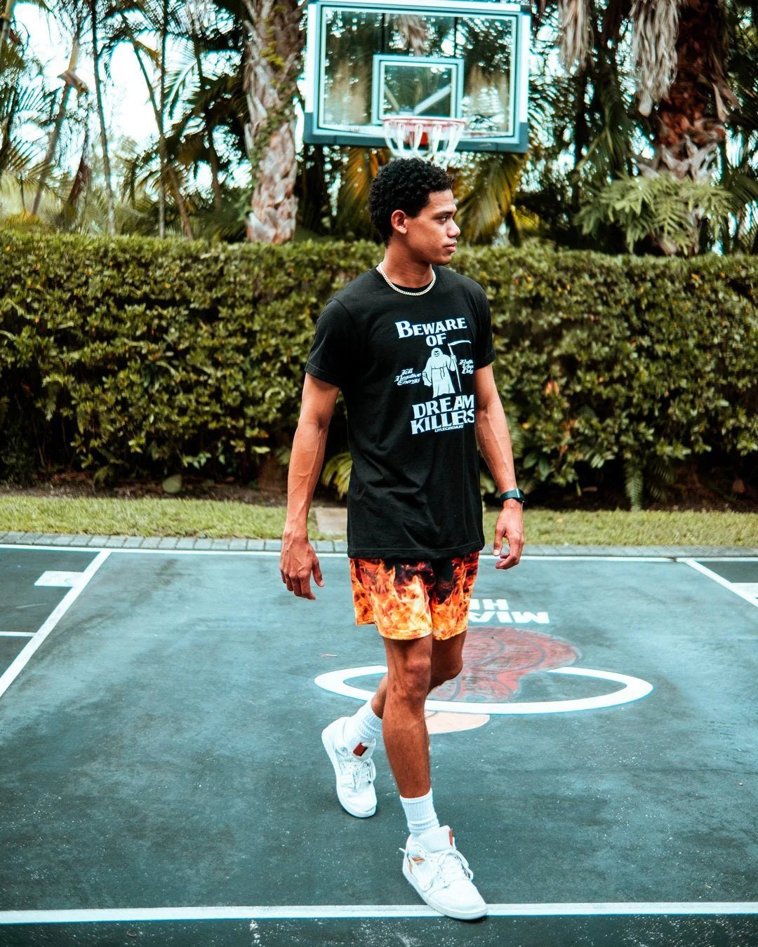 CAMO FIRE SHOTO SWIM TRUNKS - Image 3
