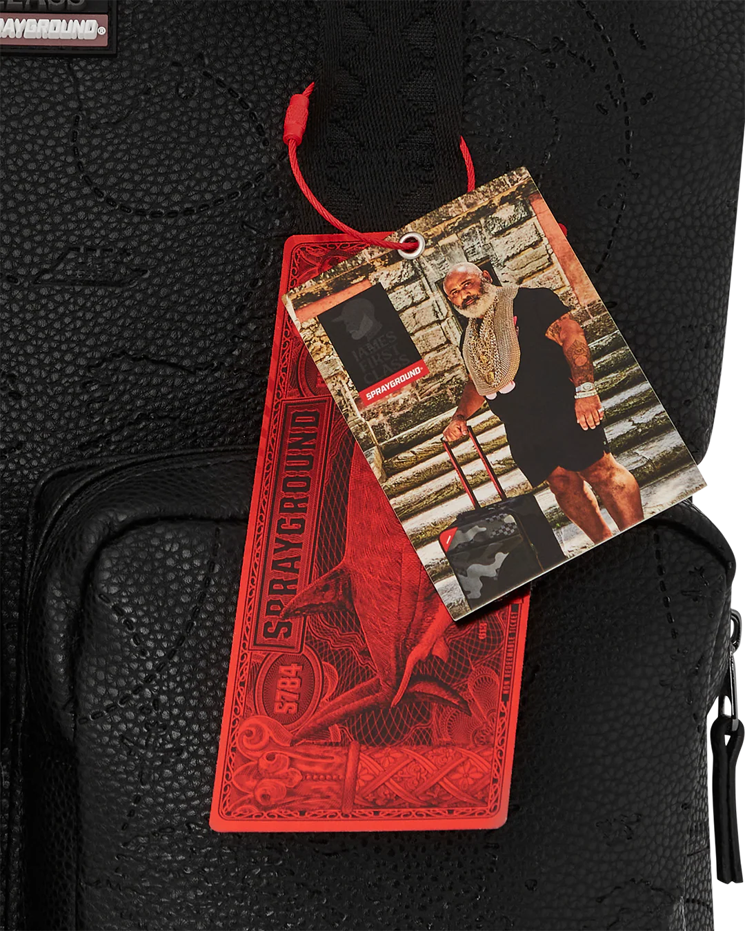JAMES FIRST CLASS TYCOON TRAVELER CROSSOVER MESSENGER BAG - Image 15