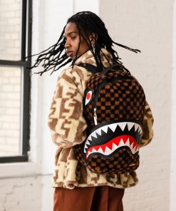 Alternative view of FURRR SHARKS IN PARIS BACKPACK (DLXV)
