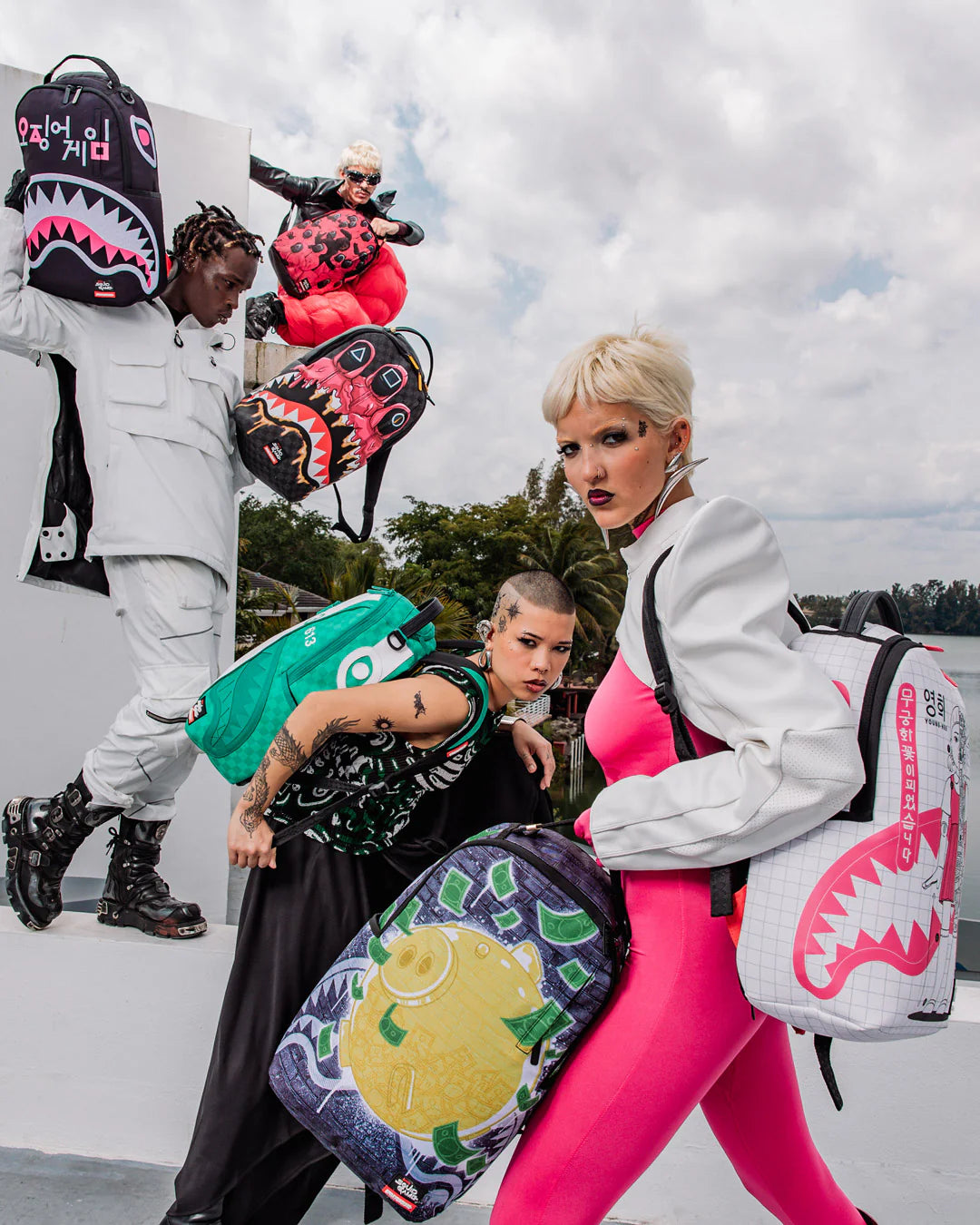 SQUID GAME COLLAB FRONT MAN CREW BACKPACK - Image 10